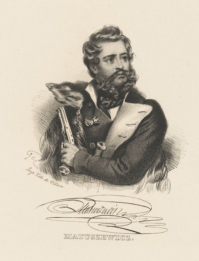 Wincenty Matuszewiczin muotokuva 1801-1830. tekijältä Unbekannt