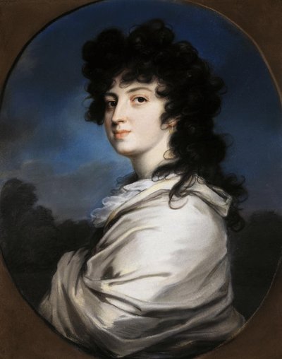 Ekaterina Bakuninan muotokuva 1777-1846, s. 1810 tekijältä Unbekannt