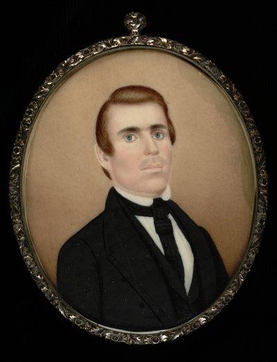 Gentlemanin muotokuva, n. 1850. tekijältä Unbekannt