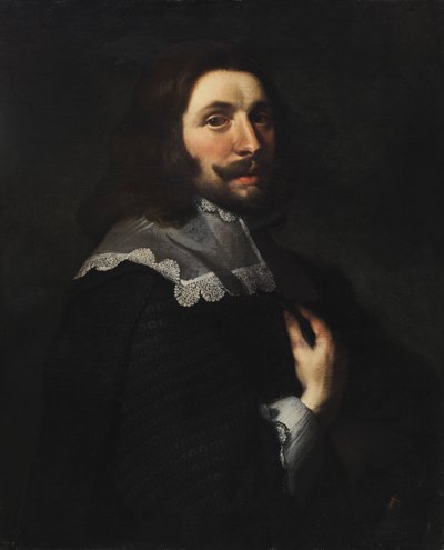 Miehen muotokuva, n. 1600-1650. tekijältä Unbekannt