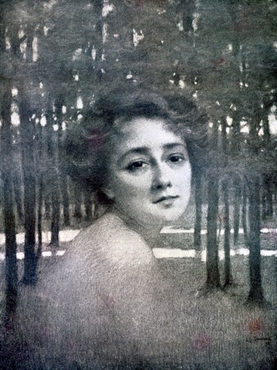 Naisen muotokuva, 1898 tekijältä Unbekannt