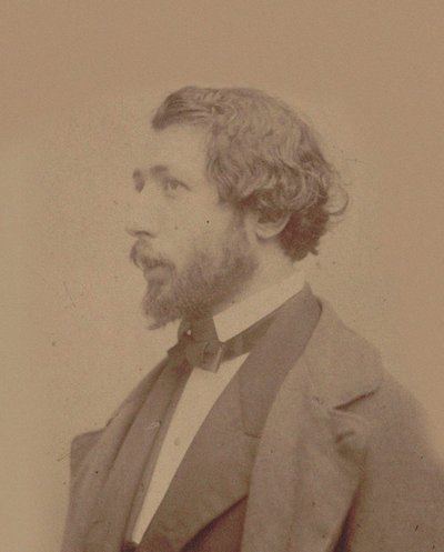 Pianisti ja säveltäjä Charles Wehlen muotokuva 1825-1883, noin 1865. tekijältä Unbekannt