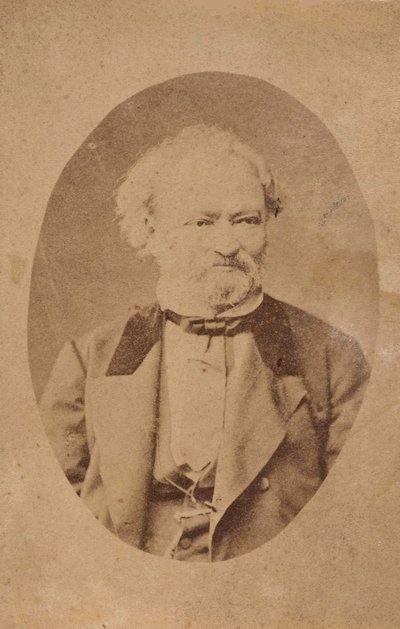 Pianisti ja säveltäjä Ferenc Erkelin muotokuva 1810-1893, n. 1875. tekijältä Unbekannt