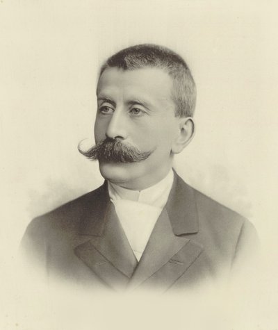 Pianisti ja säveltäjä Moritz Moszkowski muotokuva 1854-1925. tekijältä Unbekannt