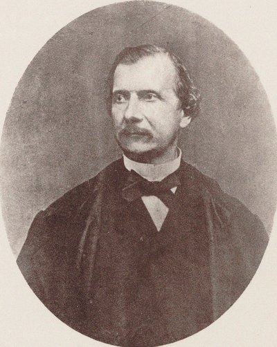 Säveltäjä Auguste Mermetin muotokuva 1810-1889. tekijältä Unbekannt