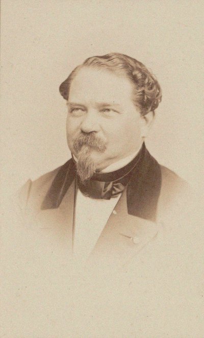 Muotokuva säveltäjä Jean-Georges Kastnerista 1810-1867. tekijältä Unbekannt