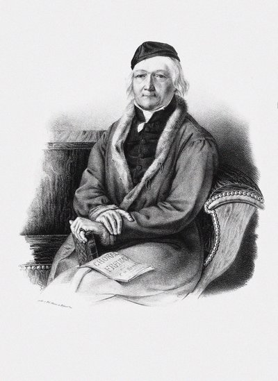 Säveltäjä Johann Christian Heinrich Rinckin muotokuva 1770-1846. tekijältä Unbekannt
