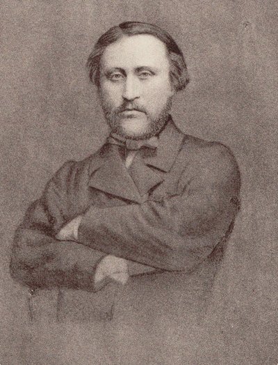Säveltäjä Léon Kreutzerin muotokuva 1817-1868. tekijältä Unbekannt