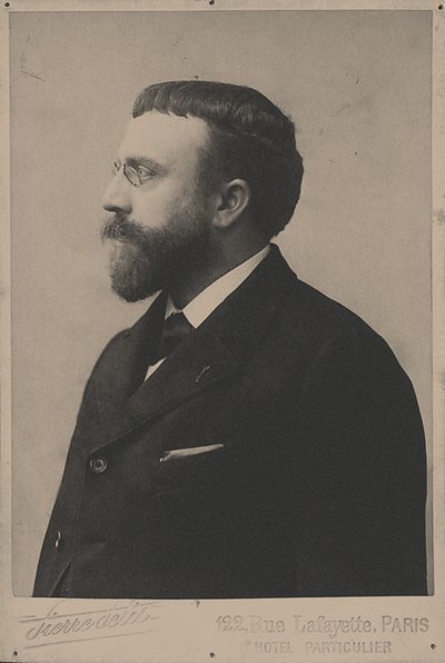Retrat del compositor Paul Vidal 1863-1931. finlandès tekijältä Unbekannt