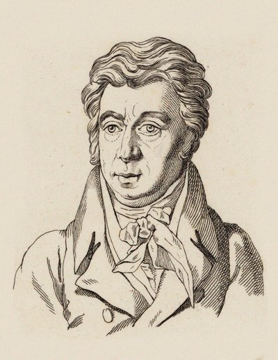 Säveltäjä Peter von Winterin muotokuva 1754-1825, noin 1820. tekijältä Unbekannt