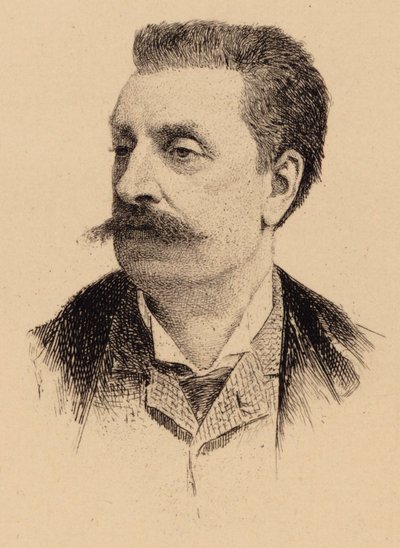 Säveltäjä Victorin de Joncièresin muotokuva 1839-1903. tekijältä Unbekannt