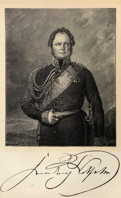 Preussin kuninkaan Frederick William IV:n muotokuva 1795-1861. tekijältä Unbekannt