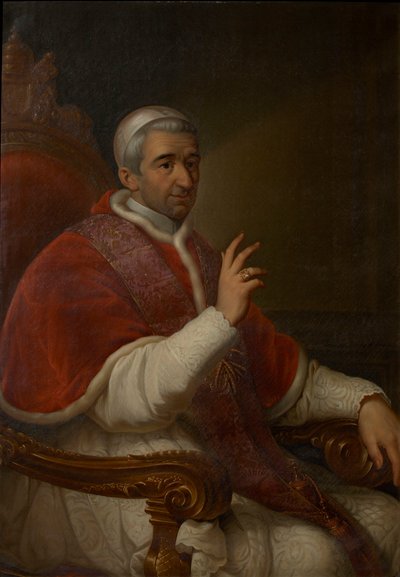 Paavi Gregorius XVI:n muotokuva 1765-1846, n. 1840. tekijältä Unbekannt
