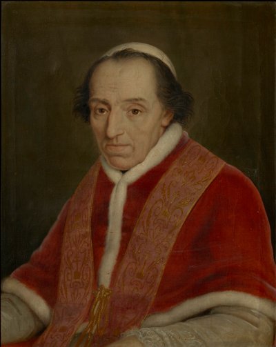 Paavi Pius VII:n muotokuva 1742-1823, 1810-luku. tekijältä Unbekannt