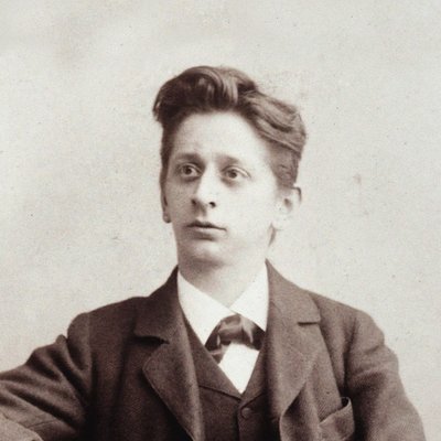 Säveltäjä Alexander von Zemlinskyn muotokuva 1871-1942, n. 1900. tekijältä Unbekannt