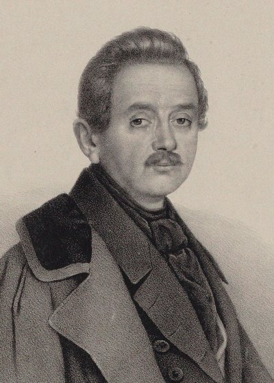 Säveltäjä Aleksei Fjodorovitš Lvovin muotokuva 1798-1870. tekijältä Unbekannt