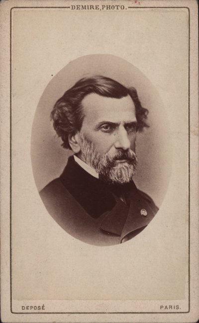 Säveltäjä Ambroise Thomasin muotokuva 1811-1896, 1860-luku. tekijältä Unbekannt