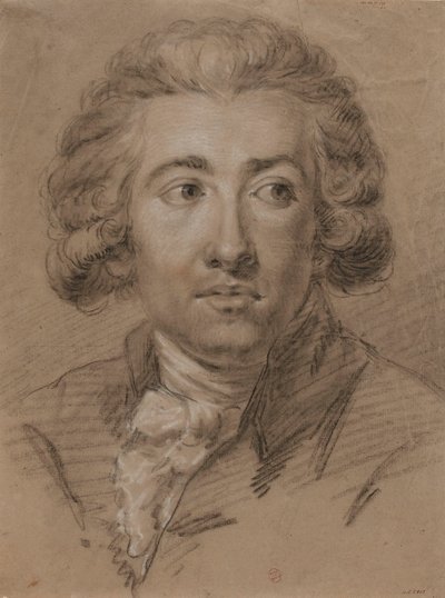 Säveltäjä André Ernest Modeste Grétryn muotokuva 1741-1813, 1700-luvun toinen puoli. tekijältä Unbekannt