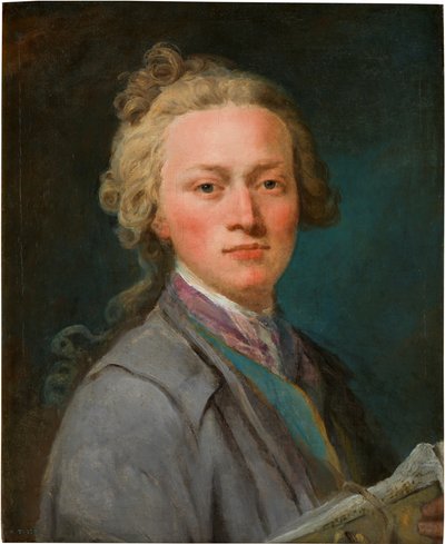 Säveltäjä André Ernest Modeste Grétryn muotokuva 1741-1813, 1700-luvun toinen puoli. tekijältä Unbekannt