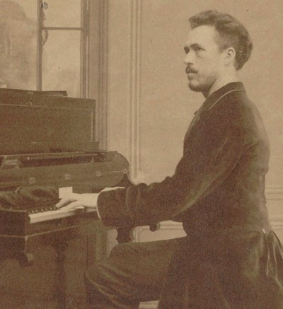 Muotokuva säveltäjä Benjamin Godardista 1849-1895, 1882. tekijältä Unbekannt