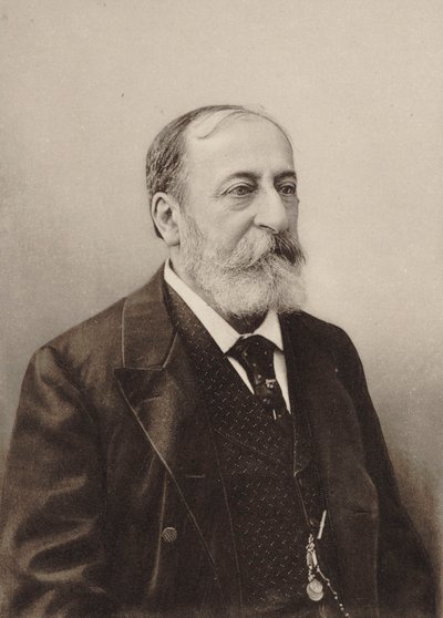 Säveltäjä Camille Saint-Saënsin muotokuva 1835-1921, 1900. tekijältä Unbekannt