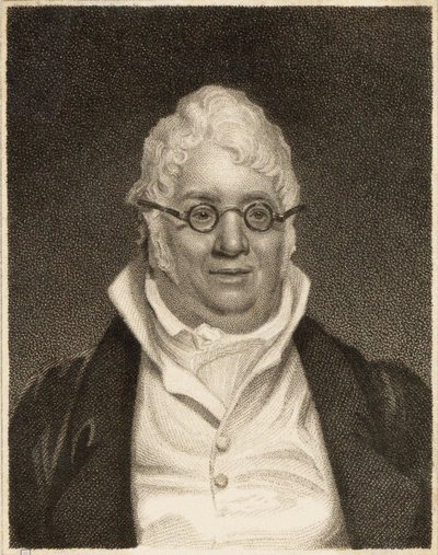 Muotokuva säveltäjä James Hookista 1746-1827 n. 1800. tekijältä Unbekannt