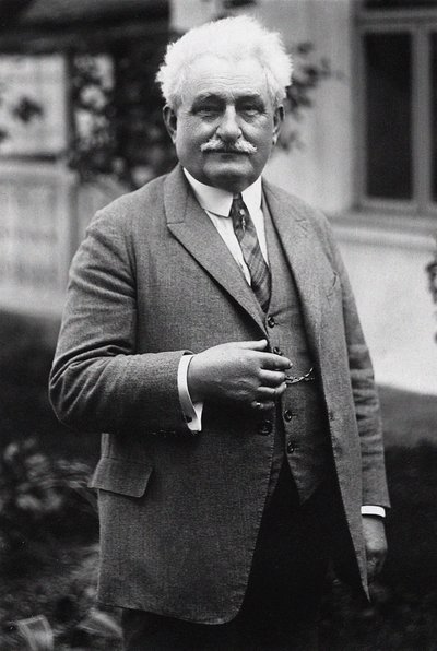 Säveltäjä Leos Janacekin muotokuva 1854-1928. tekijältä Unbekannt