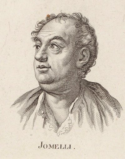 Säveltäjä Niccolò Jommellin muotokuva 1714-1774. tekijältä Unbekannt