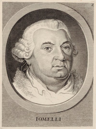 Säveltäjä Niccolò Jommellin muotokuva 1714-1774. tekijältä Unbekannt
