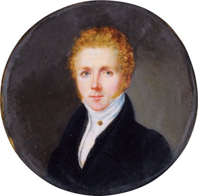 Säveltäjä Vincenzo Bellinin muotokuva 1801-1835, n. 1830 tekijältä Unbekannt