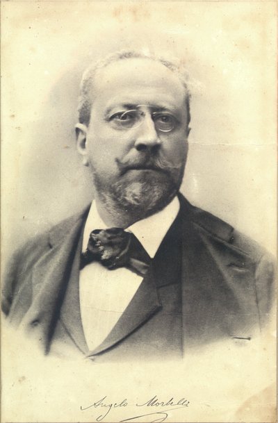 Taidemaalari Angelo Morbellin muotokuva 1853-1919, n. 1900. tekijältä Unbekannt
