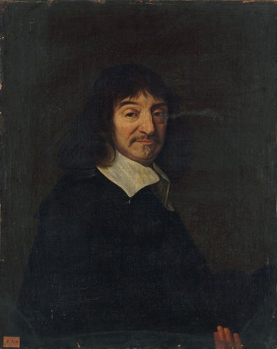 Filosofi René Descartesin muotokuva 1596-1650. tekijältä Unbekannt