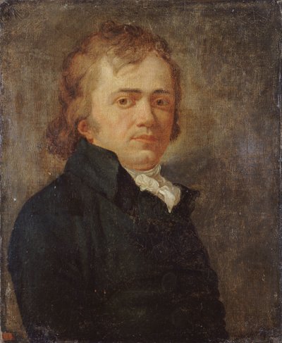 Muotokuva runoilijasta ja näytelmäkirjailija Marie-Joseph Chénieristä 1764-1811, 1795. tekijältä Unbekannt
