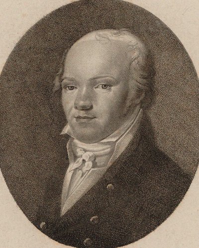 Viulisti ja säveltäjä Andreas Rombergin muotokuva 1767-1821, n. 1800. tekijältä Unbekannt