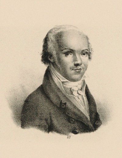 Viulisti ja säveltäjä Andreas Rombergin muotokuva 1767-1821, n. 1815. tekijältä Unbekannt