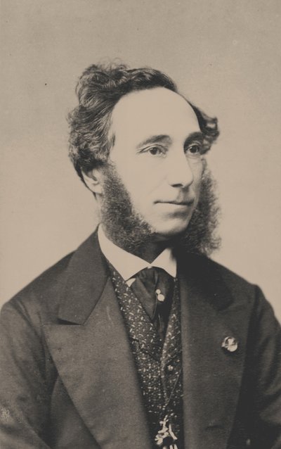 Viulisti ja säveltäjä Camillo Sivorin muotokuva 1815-1894, n. 1865. tekijältä Unbekannt