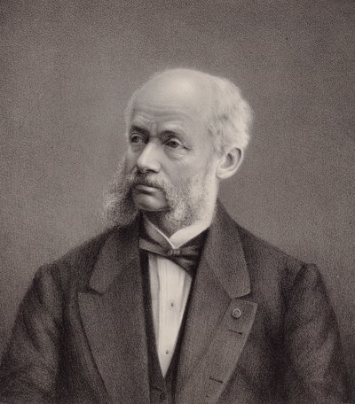 Muotokuva viulisti ja säveltäjä Henri Vieuxtemps 1820-1881, 1895. tekijältä Unbekannt