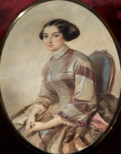 Kirjailija Avdotja Panajevan muotokuva, 1819-1893. tekijältä Unbekannt