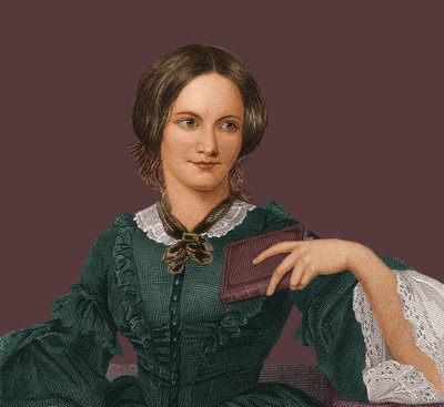 Muotokuva kirjailija Charlotte Brontësta 1816-1855, 1840-luku. tekijältä Unbekannt