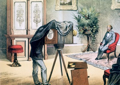 Muotokuvakuvaajien studio, c1880 tekijältä Unbekannt