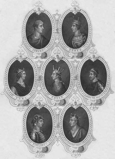 Muotokuvia muinaisista kolikoista, 1800-luvun puoliväli. tekijältä Unbekannt