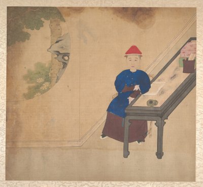 Muotokuvia manchu-suvun jäsenistä, 1800-luvun puoliväli. tekijältä Unbekannt