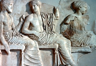 Poseidon, Apollo ja Artemis, 447-432 eaa tekijältä Unbekannt