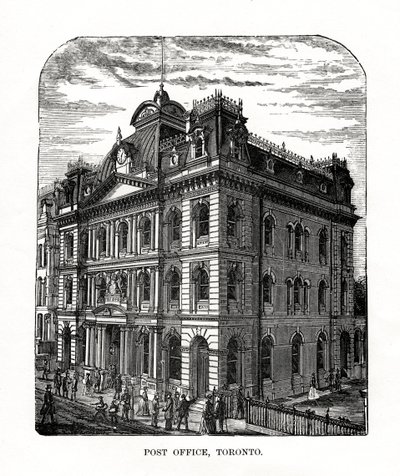 Posti, Toronto, Ontario, Kanada, 1800-luku tekijältä Unbekannt
