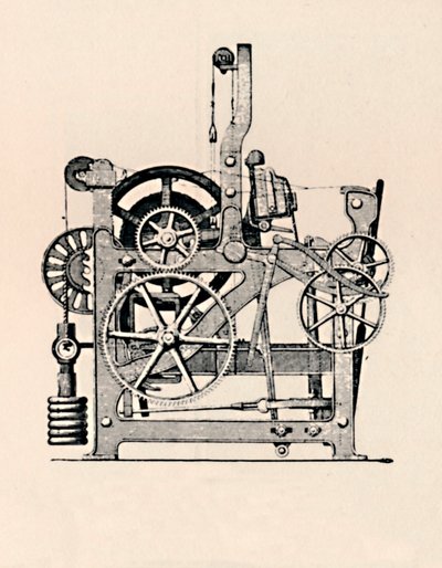 Power Loom sivukuva, 1836, 1904 tekijältä Unbekannt