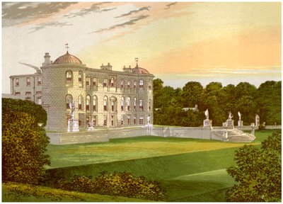 Powerscourt, County Wicklow, Irlanti, varakreivi Powerscourtin koti, c1880 tekijältä Unbekannt