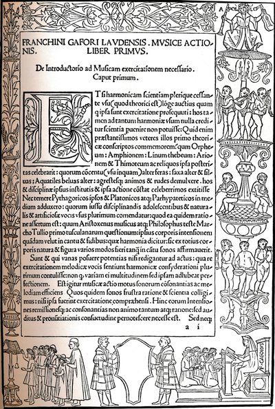 Musiikin harjoitus, 1496, 1917 tekijältä Unbekannt