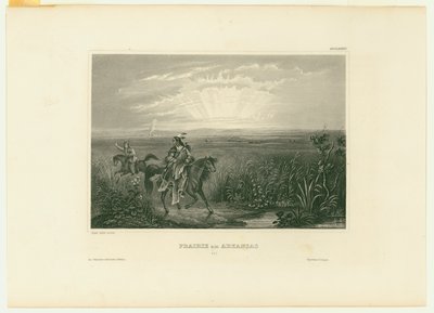 Prairie am Arkansas. (Prairie Arkansasissa) tekijältä Unbekannt