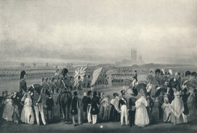 Esittelyssä uusia värejä 93. Highlandersille, 7. lokakuuta 1834, 1834 1909 tekijältä Unbekannt