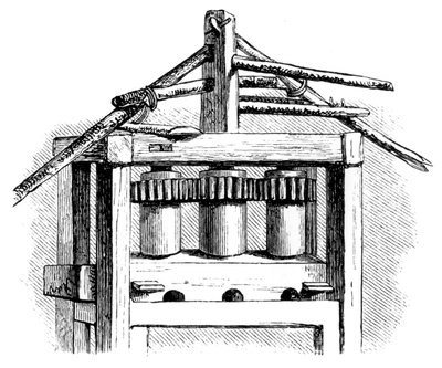 Alkukantainen sokeritehdas, Santo Domingo, 1873 tekijältä Unbekannt